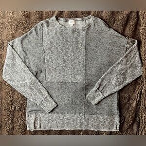 BKE Gray Textured Sweater